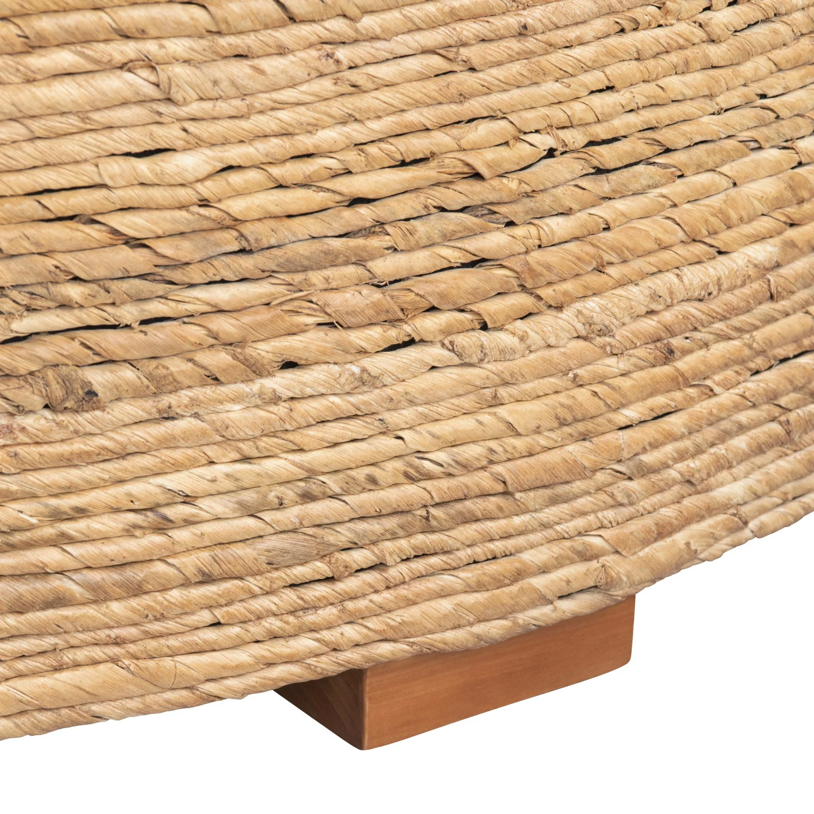 Crestview Collection Costa Rica Banana Rope Round Coffee Table - Image 3