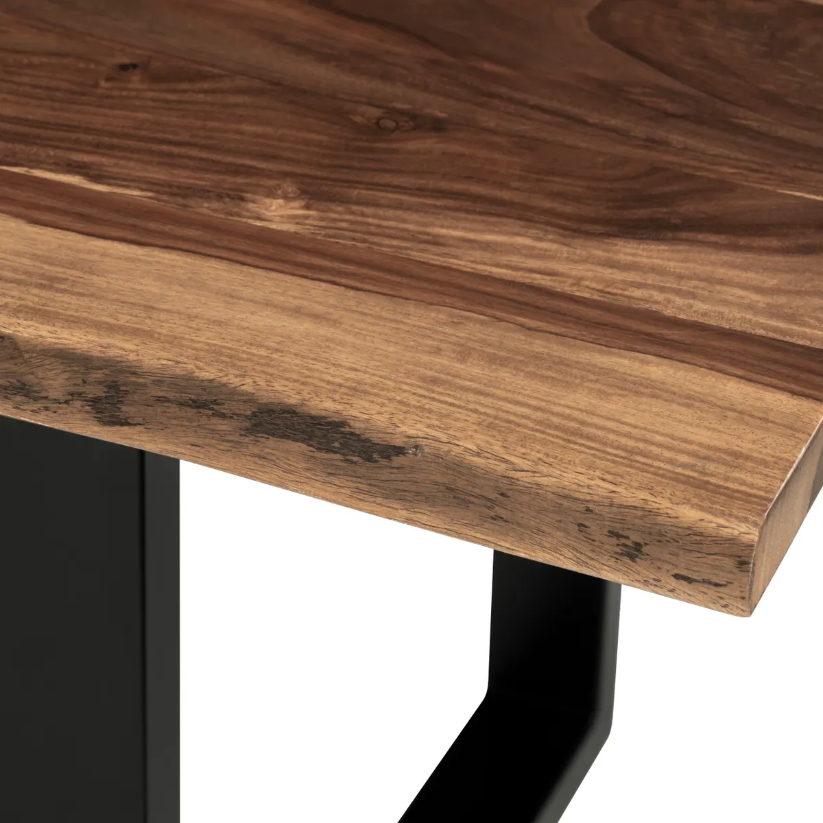 Crestview Collection Fletcher Stained Brown Dining Table - Image 4