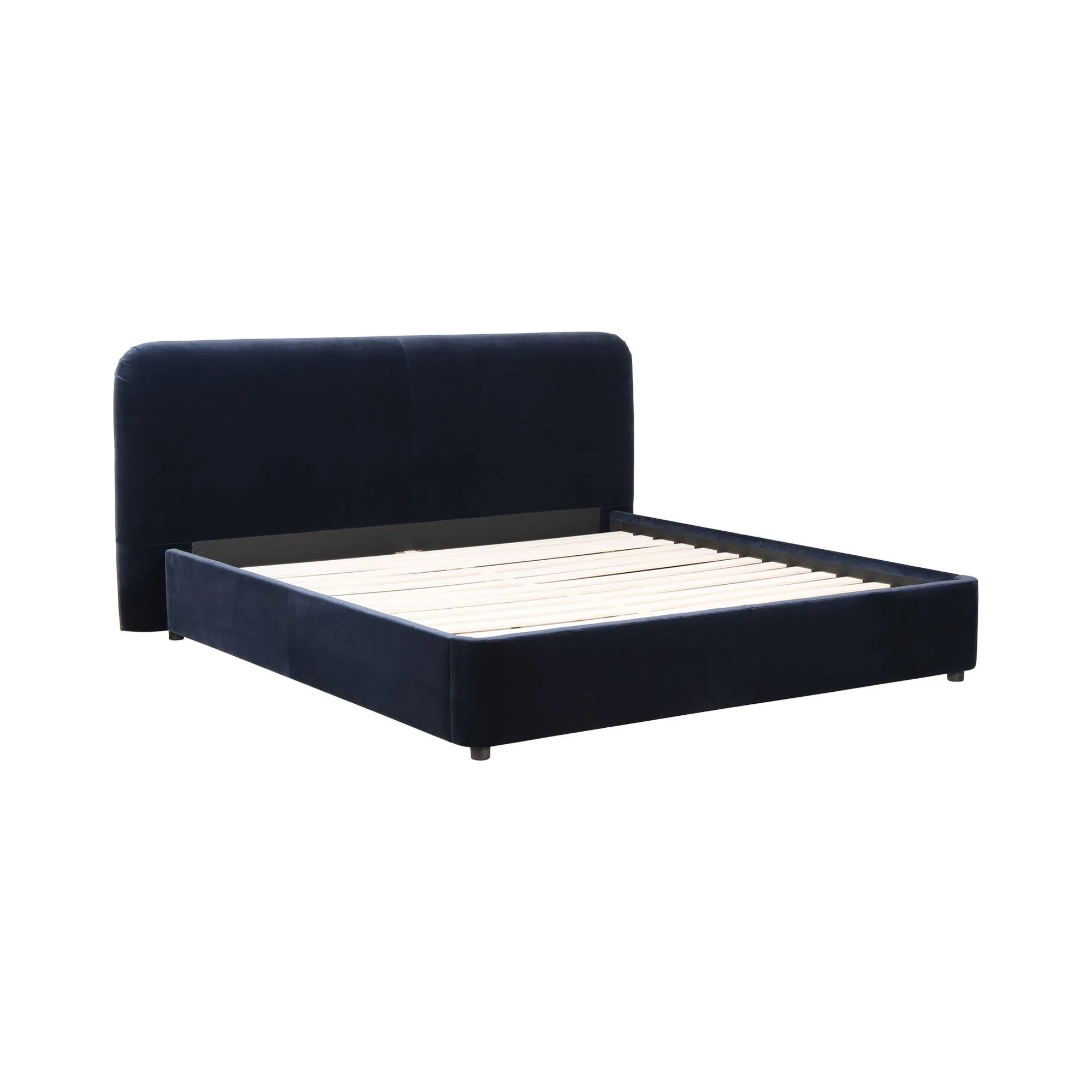 Moe's Home Collection Samara Blue King Bed - Image 4