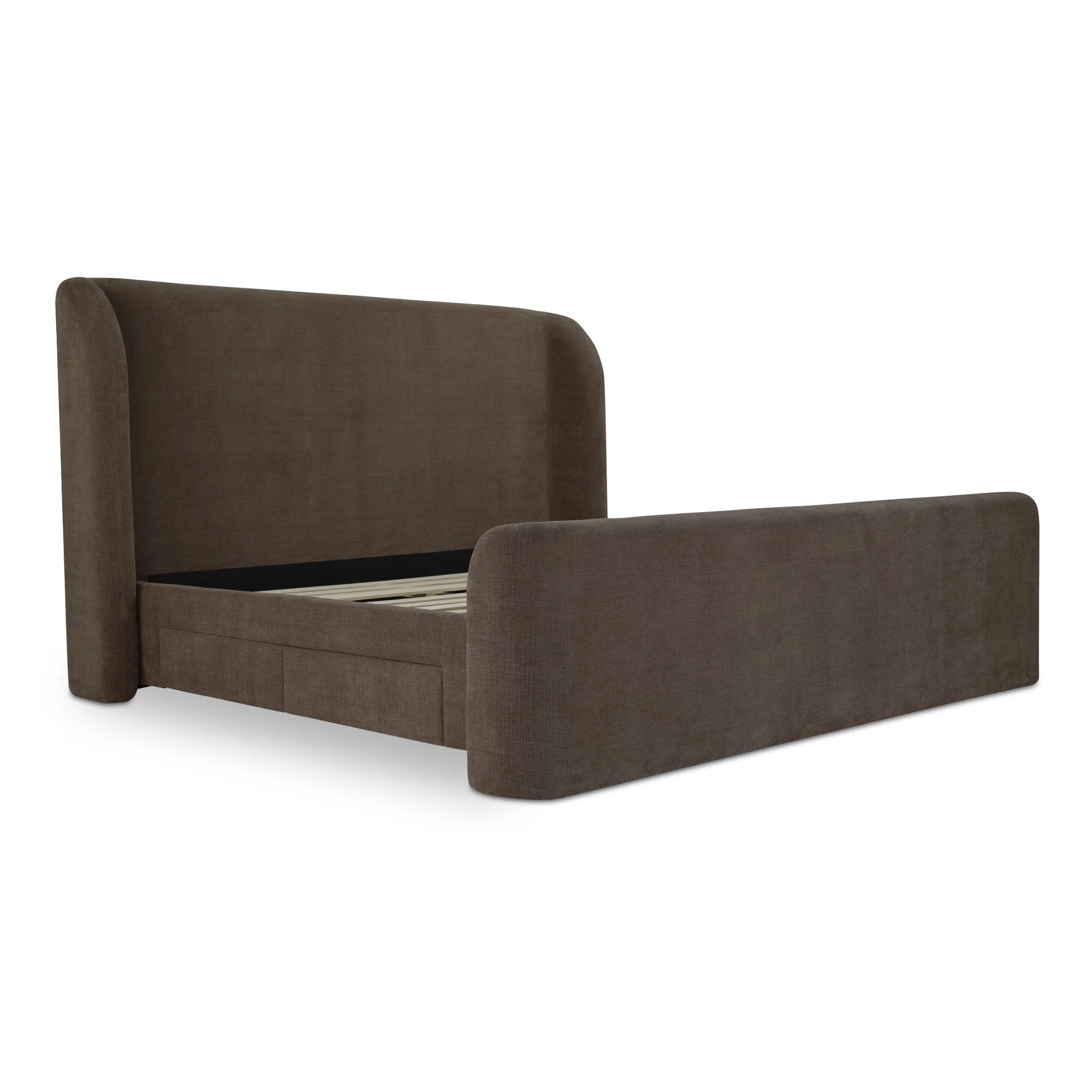 Moe's Home Collection Sophia Brown King Bed - Image 6