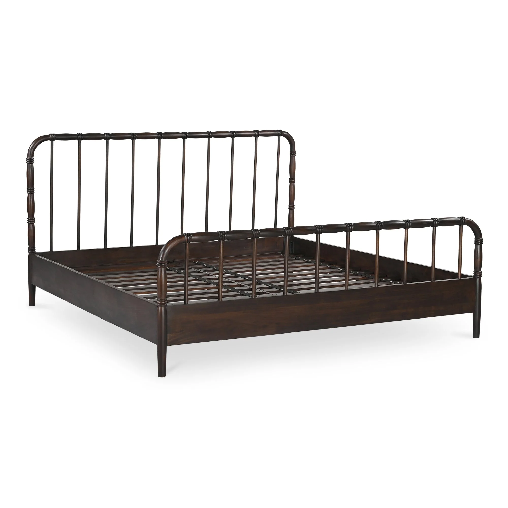 Moe's Home Collection Vivian Brown Queen Bed - Image 4
