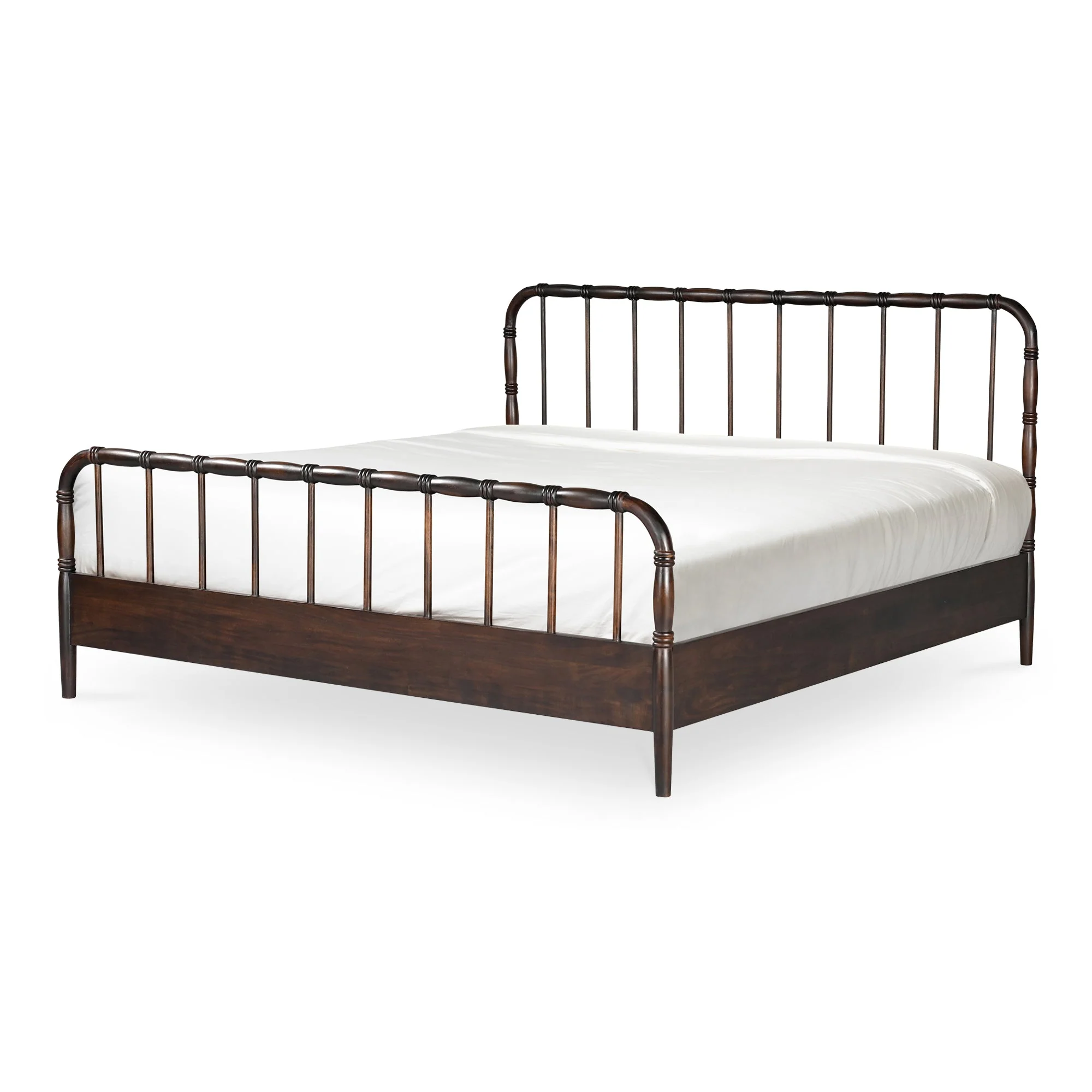 Moe's Home Collection Vivian Brown Queen Bed - Image 7